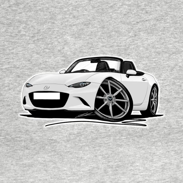 Mazda MX5 (Mk4) White by y30man5